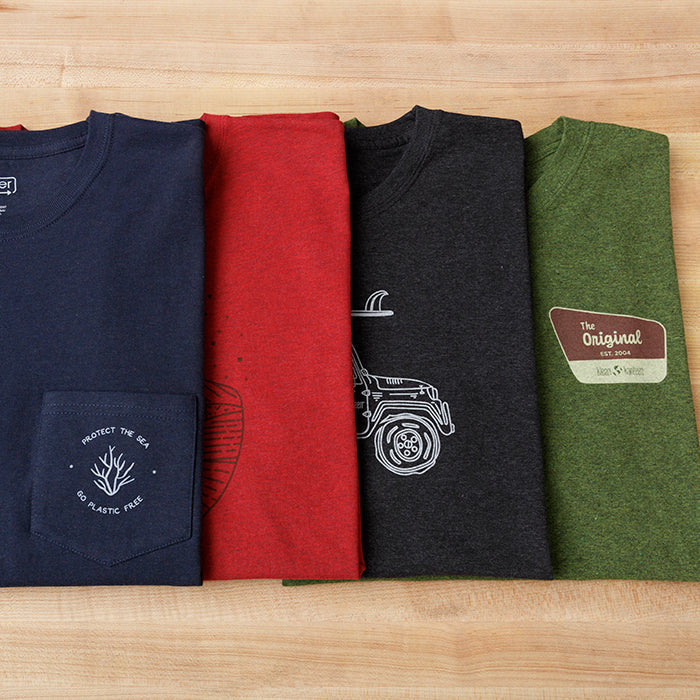 public-lands-t-shirt-t4 klean_shirt_all_designs_outlayed_lifestyle.jpg